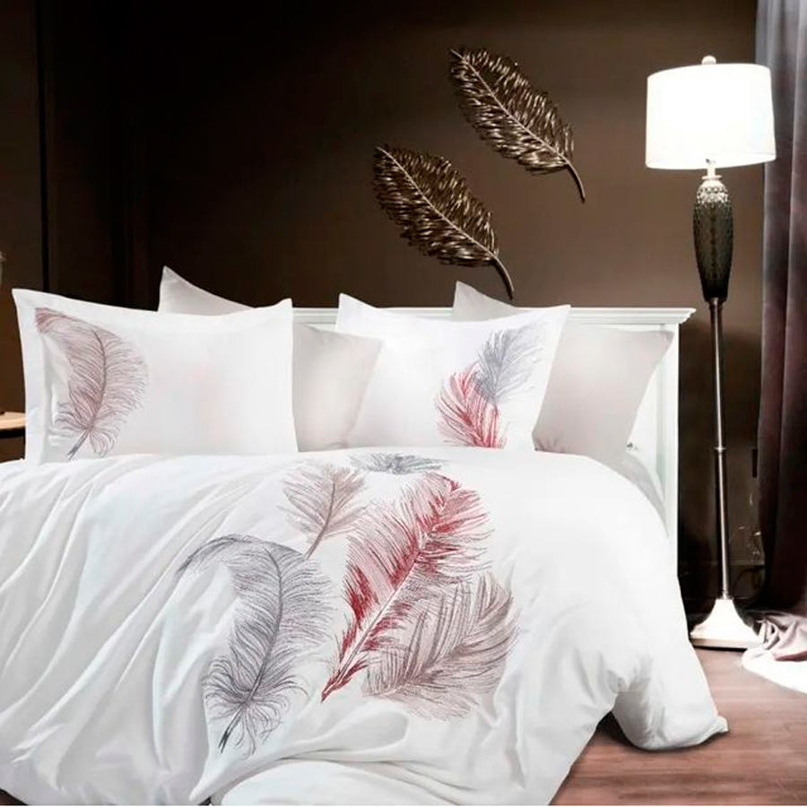 Iz комплект постільної білизни з вишивкою-Євро