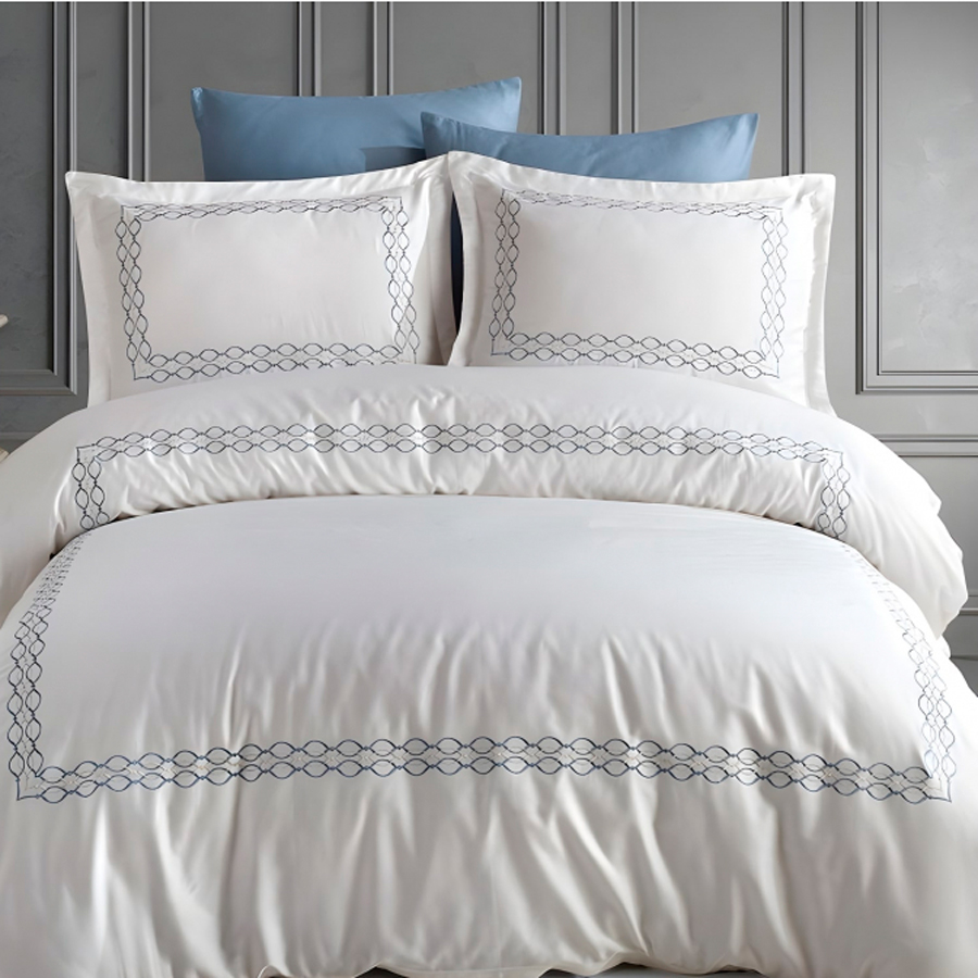 Misra комплект постельного белья с вышивкой