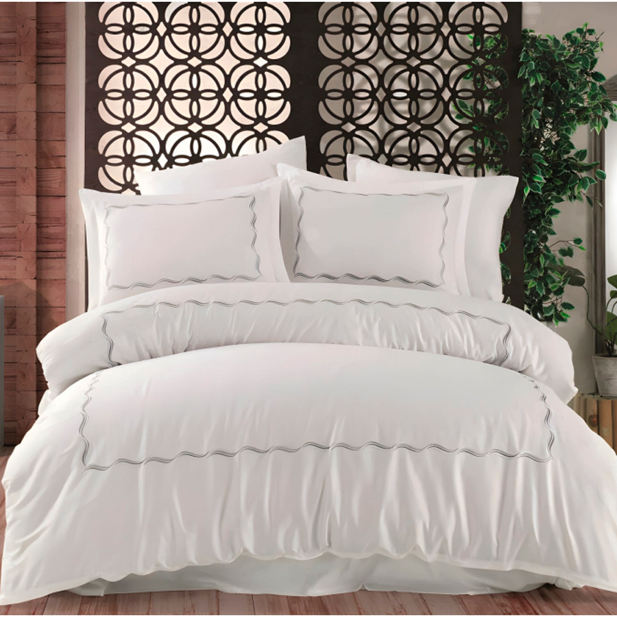 Su комплект постельного белья с вышивкой