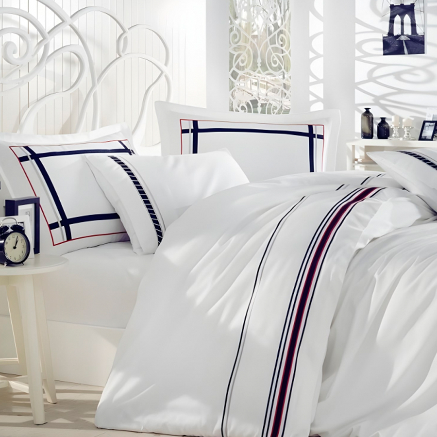 Trend комплект постельного белья с вышивкой