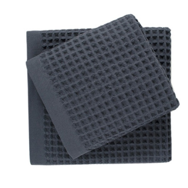 Рушник вафельний 50х90 Waffle антрацит