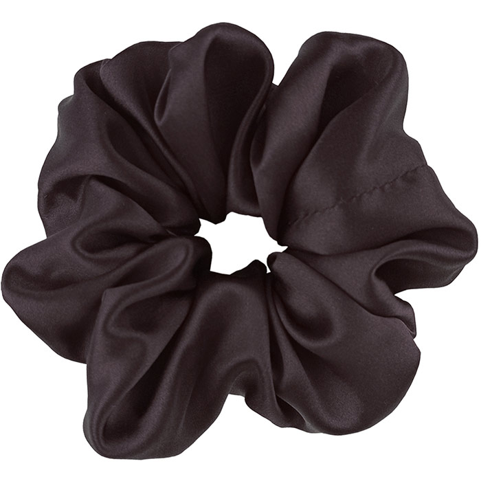 Шелковая черная резинка