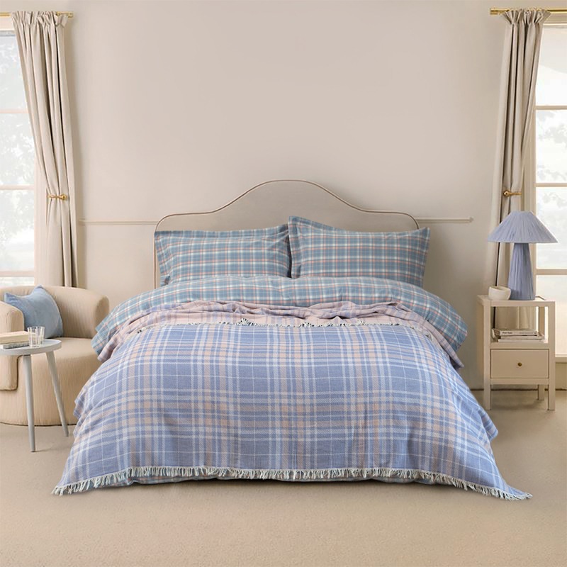 Покривало Каледонія клітинка бавовна піке