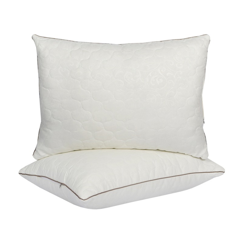 Подушка з бавовни та мікроволокна Делікат