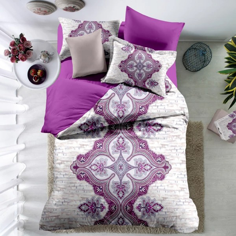 Віолетта комплект постільної білизни сатин бавовна 100%