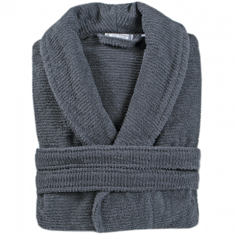 Нелла махровий халат бавовна 100%-anthracite-S/M